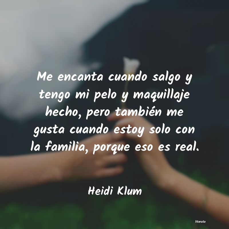 frases de Heidi Klum