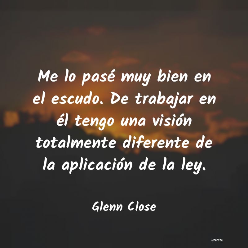 frases de Glenn Close