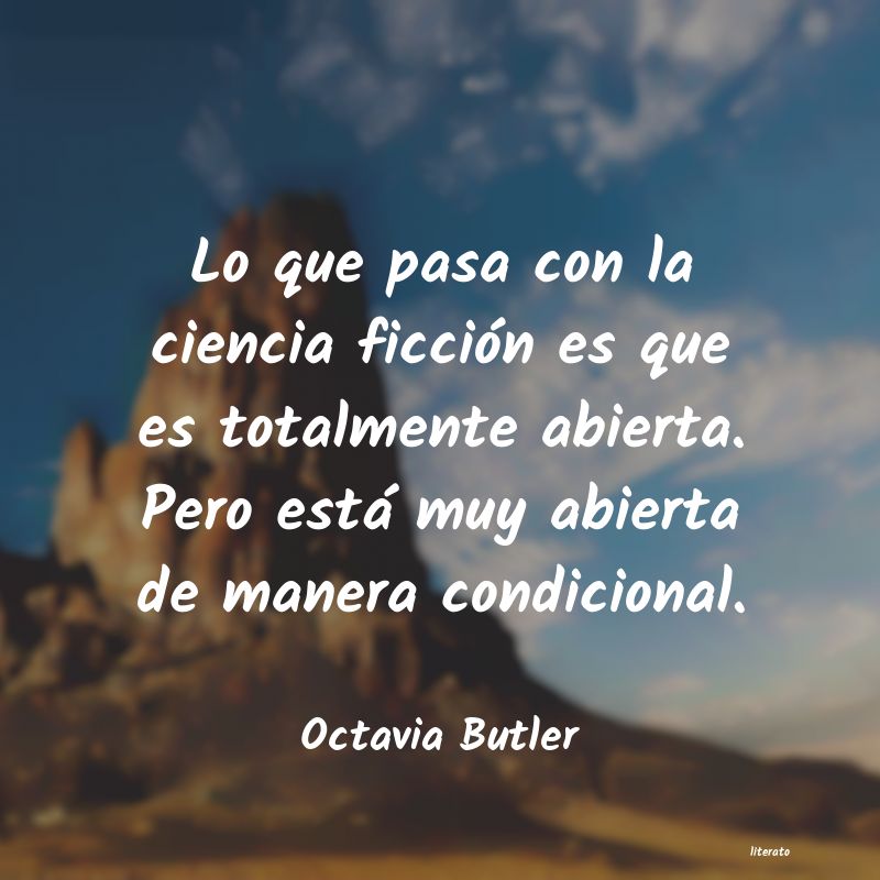 frases de Octavia Butler