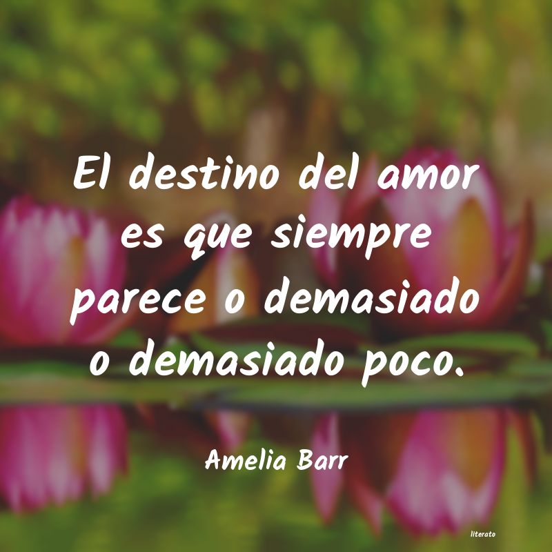frases de Amelia Barr