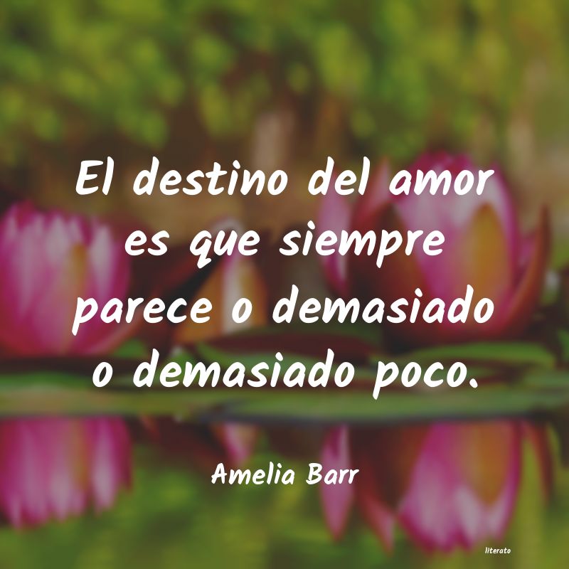 Frases de Amelia Barr