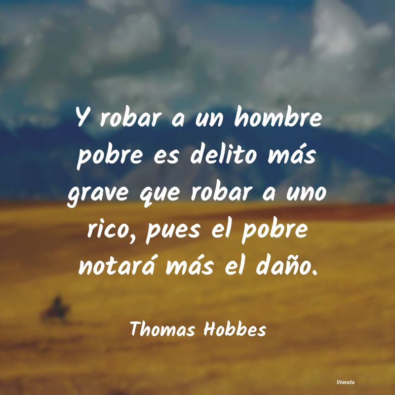 Frases de Thomas Hobbes