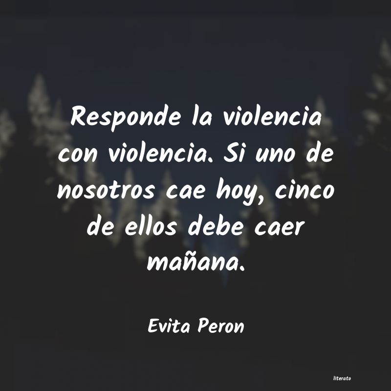 Frases de Evita Peron