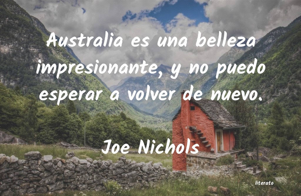 frases de Joe Nichols