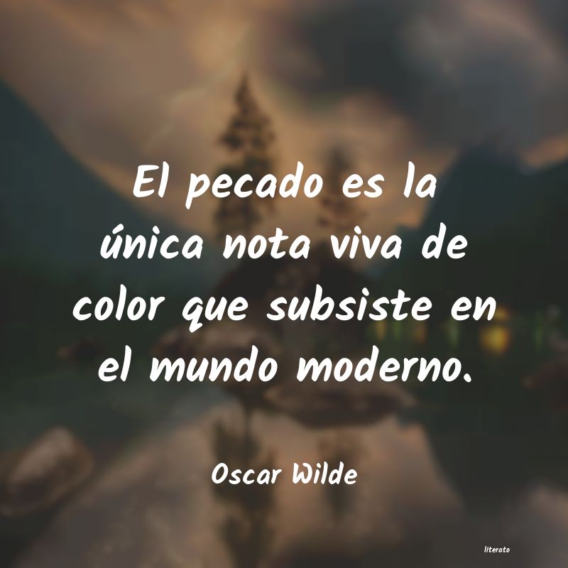 frases de Oscar Wilde