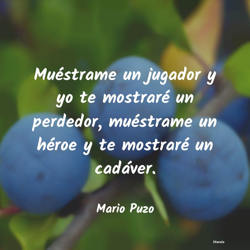 Frases de Mario Puzo