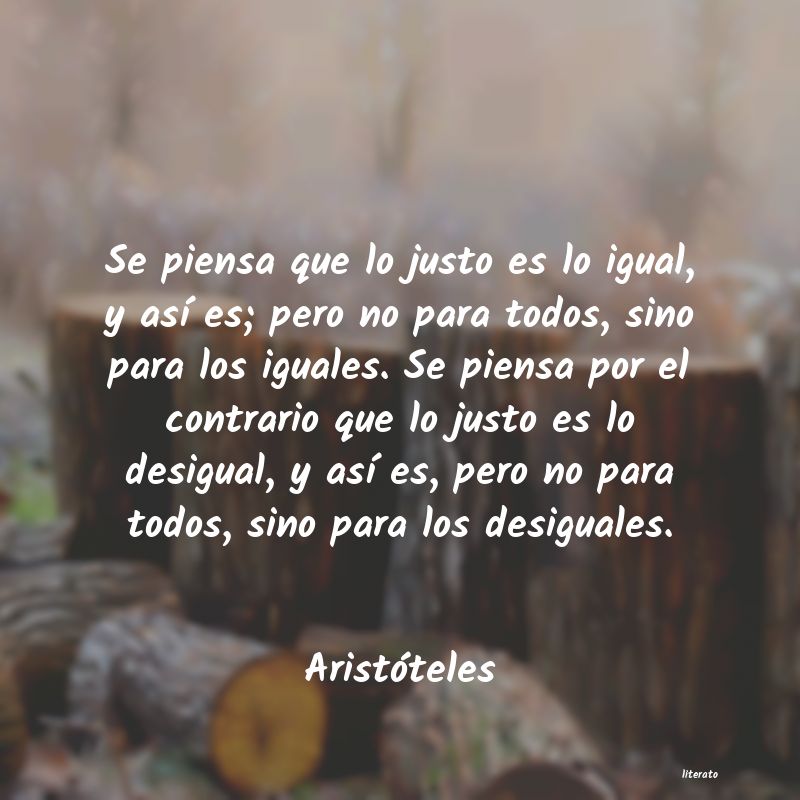 Frases de Aristóteles