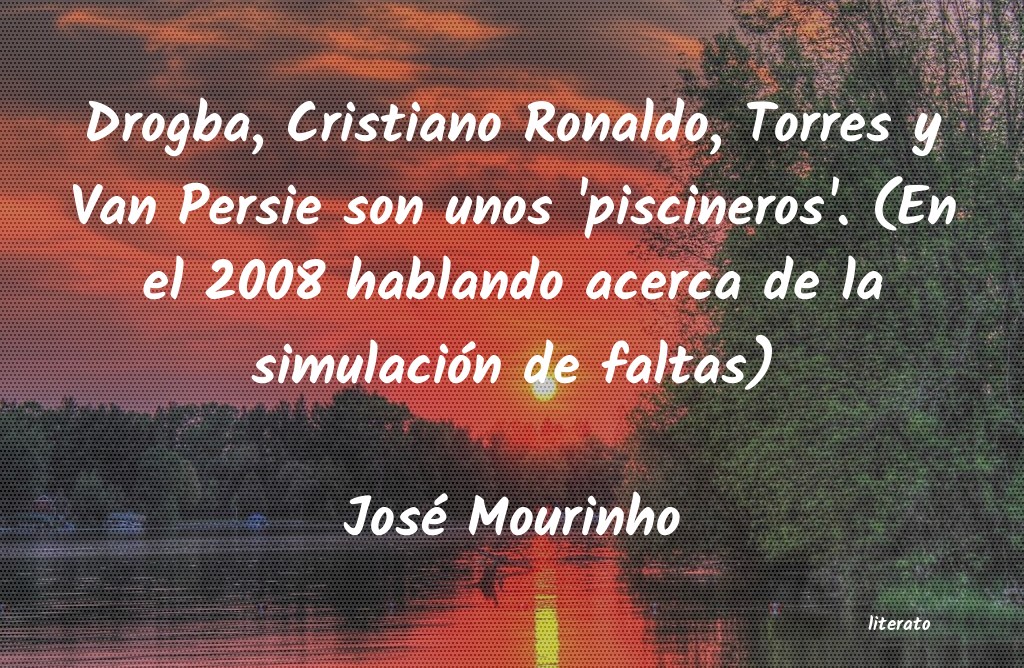 frases de José Mourinho