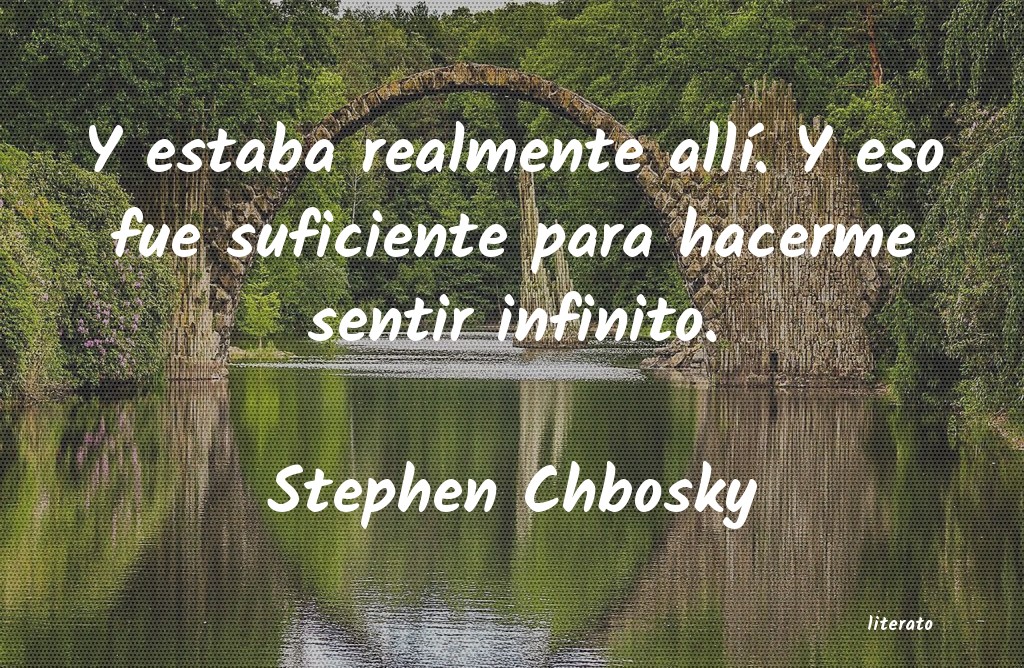 Frases de Stephen Chbosky