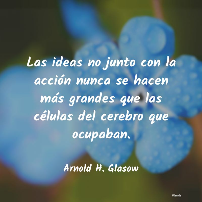 Frases de Arnold H. Glasow