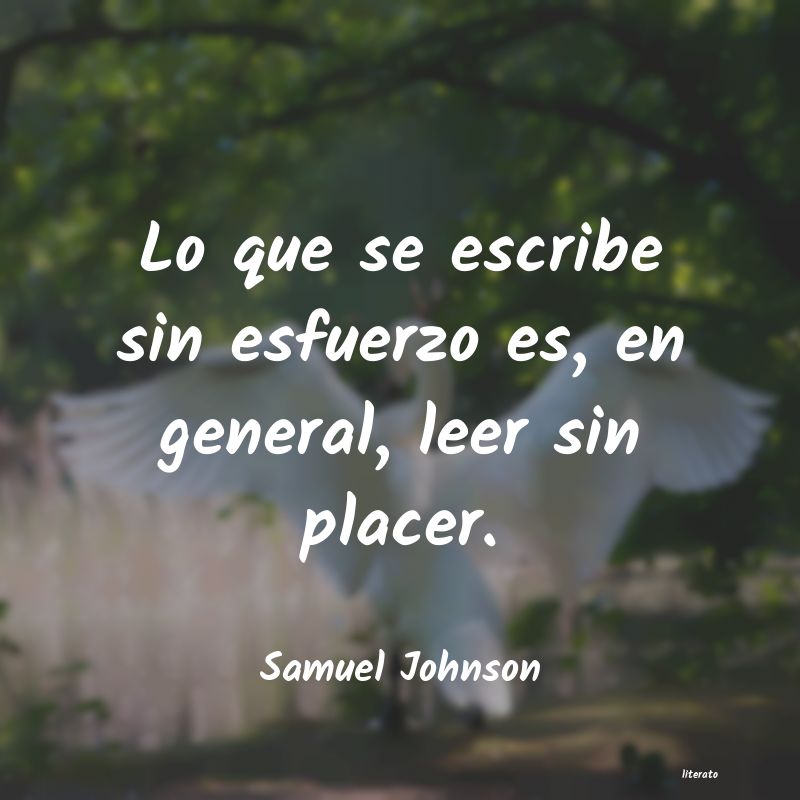 Frases de Samuel Johnson