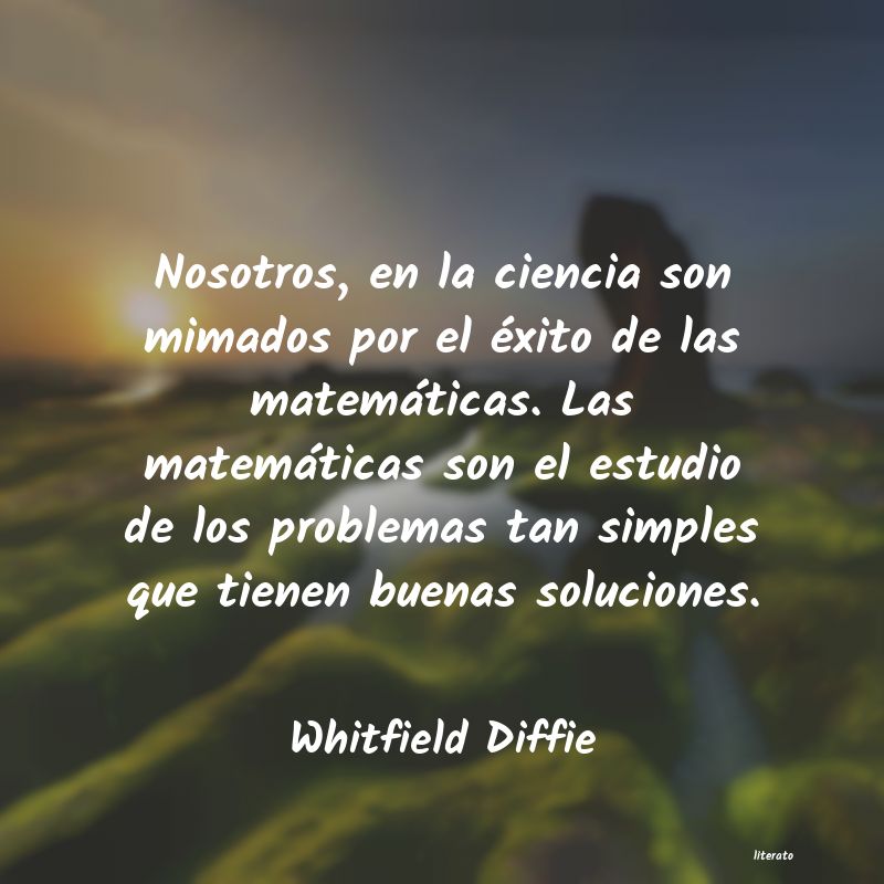 Frases de Whitfield Diffie
