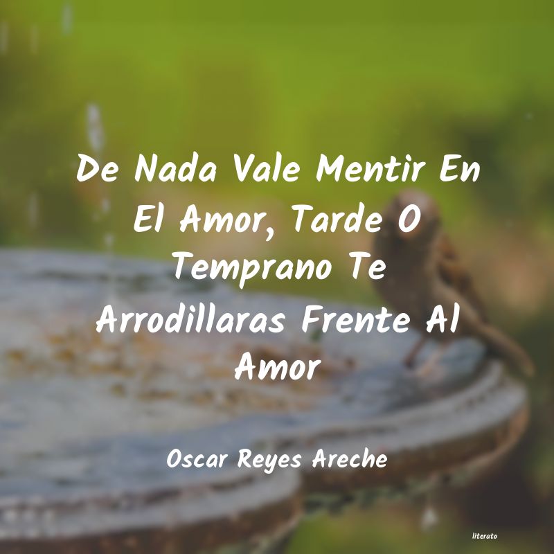 Frases de Oscar Reyes Areche