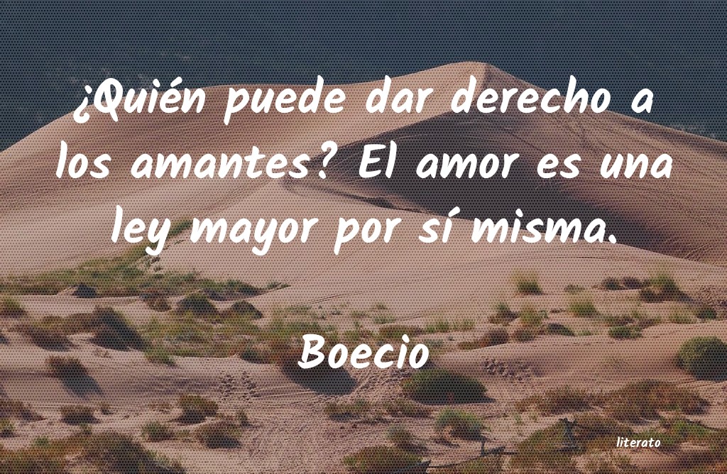 frases de Boecio