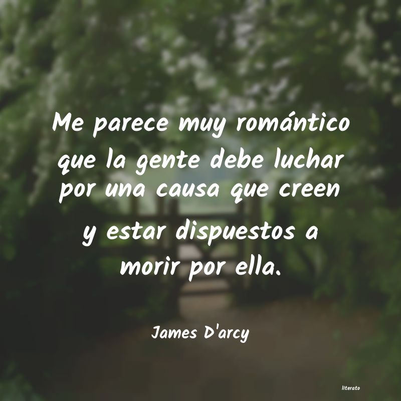 frases de James D'arcy