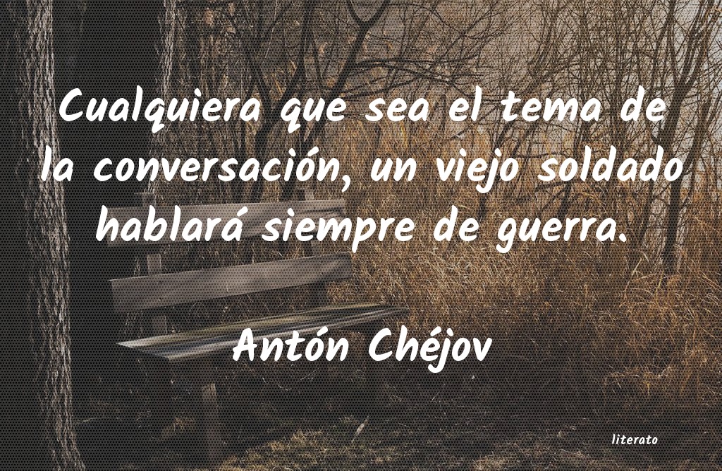 Frases de Antón Chéjov