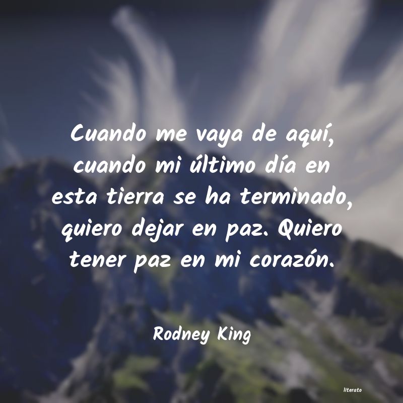 Frases de Rodney King