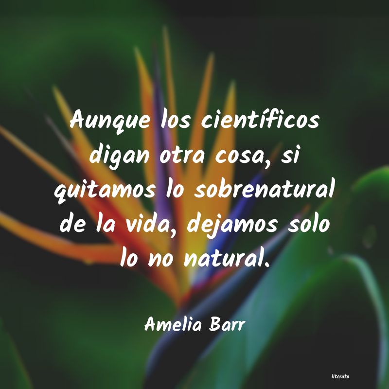 frases de Amelia Barr