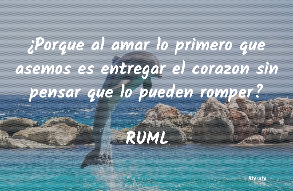 Frases de RUML