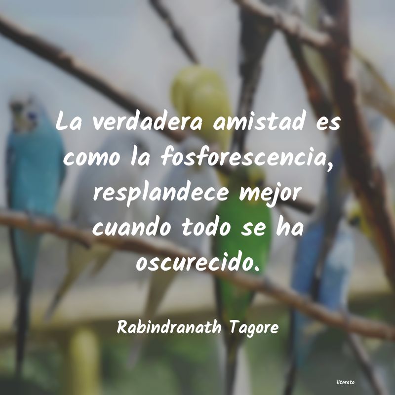 Frases de Rabindranath Tagore