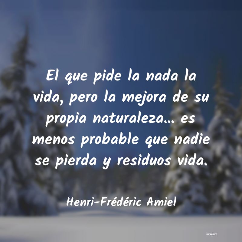 Frases de Henri-Frédéric Amiel