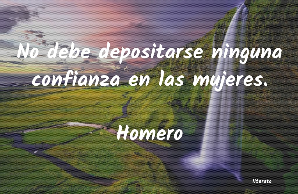 Frases de Homero