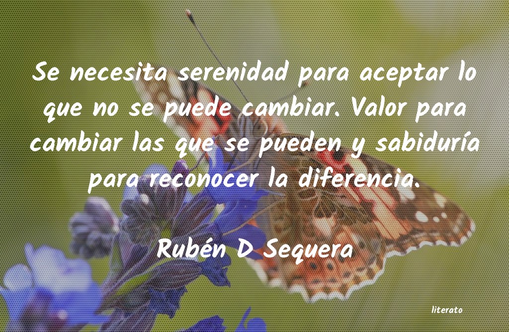 frases de Rubén D Sequera