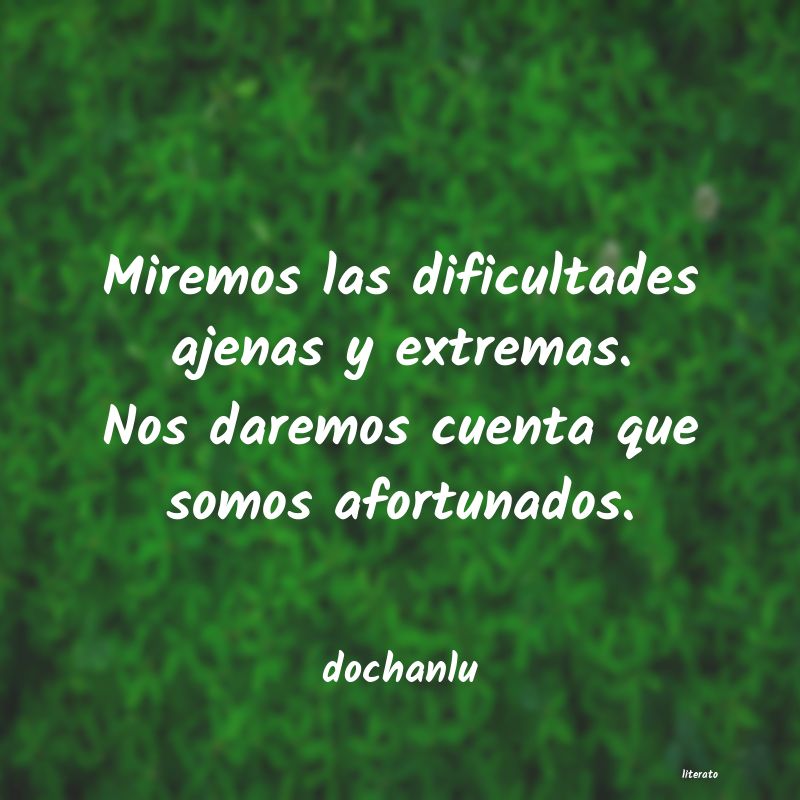 Frases de dochanlu