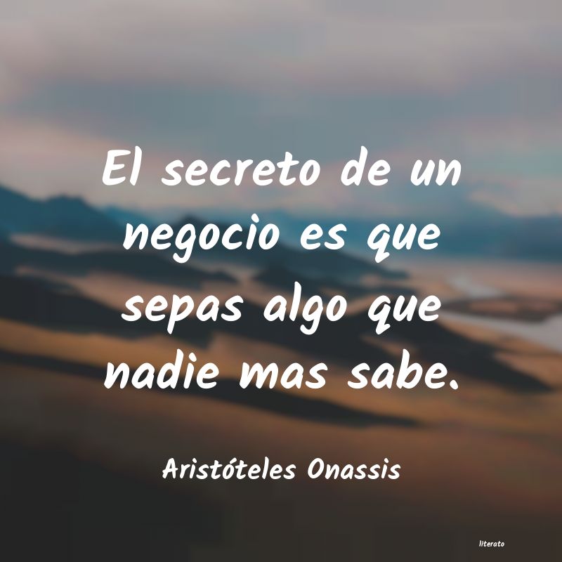 Frases de Aristóteles Onassis