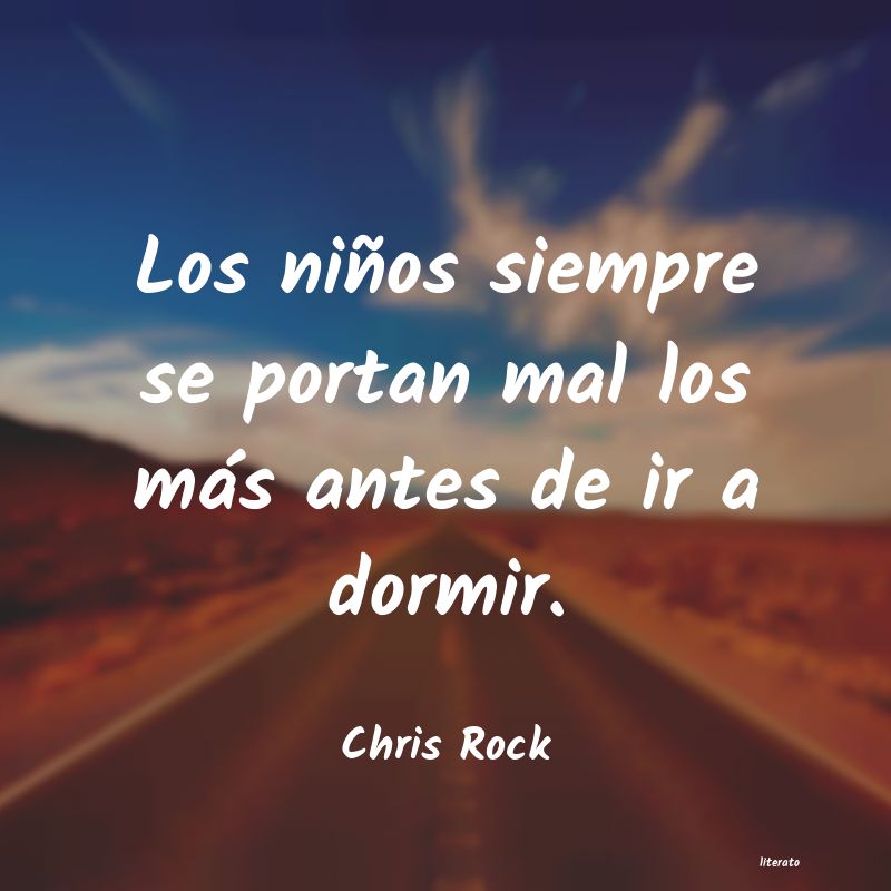 frases de Chris Rock