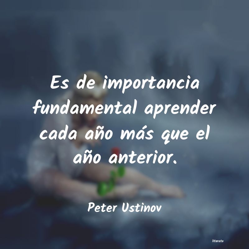 Frases de Peter Ustinov