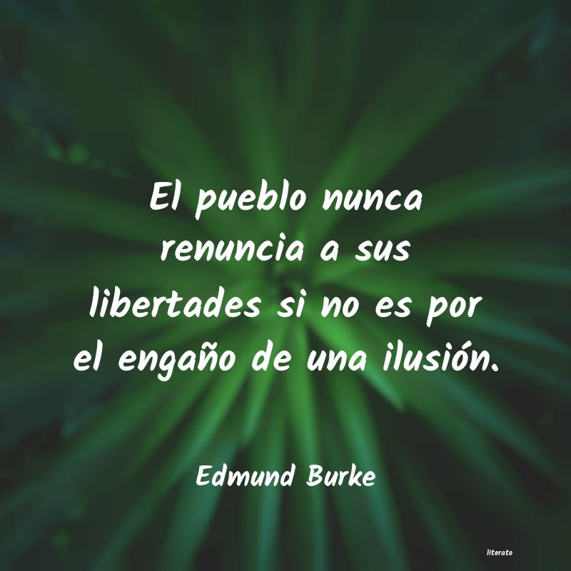 Frases de Edmund Burke