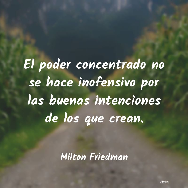 Frases de Milton Friedman