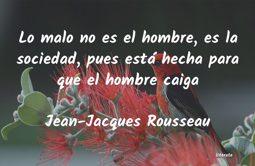 frases de Jean-Jacques Rousseau