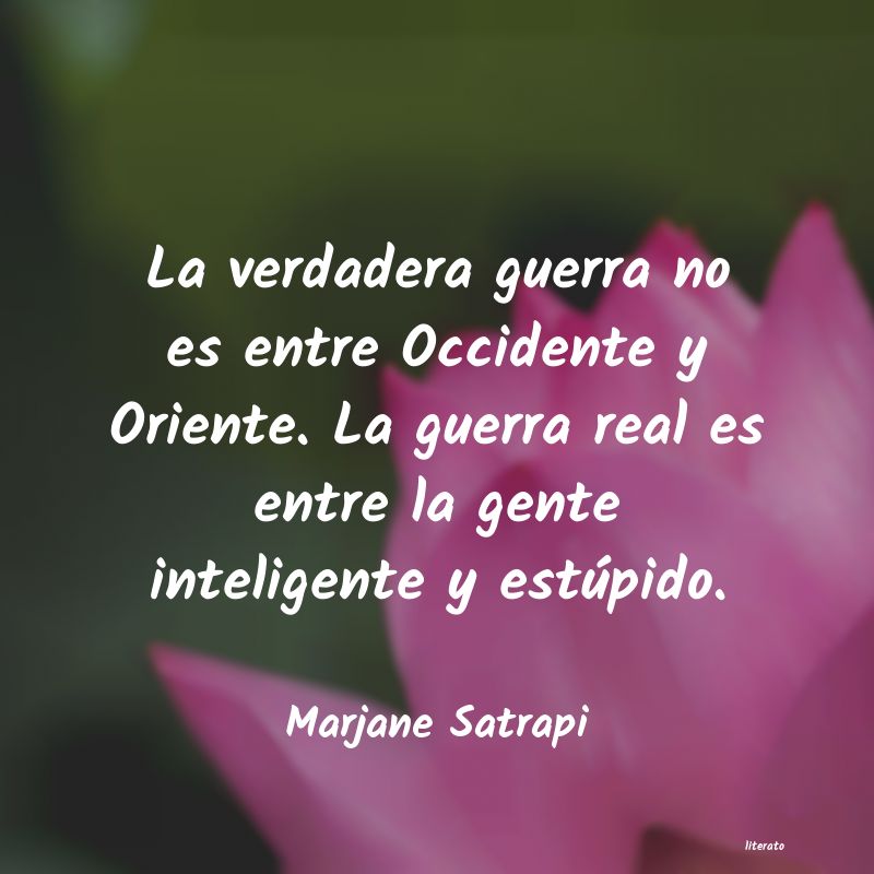 frases de Marjane Satrapi