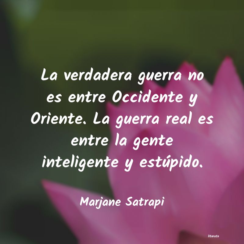 Frases de Marjane Satrapi