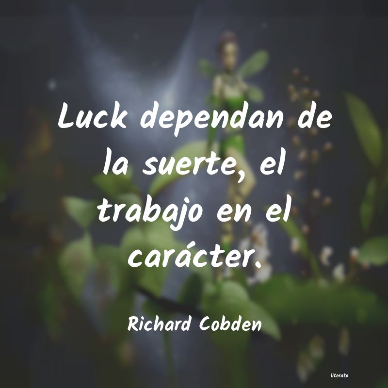 Frases de Richard Cobden