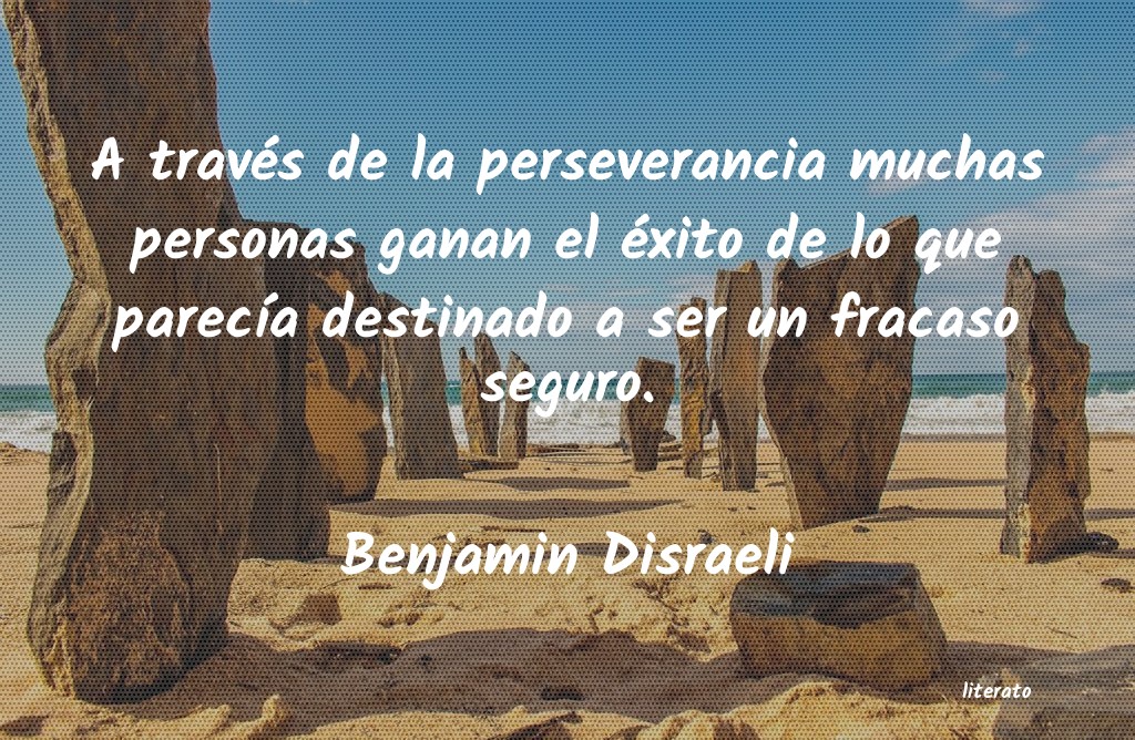 frases de Benjamin Disraeli
