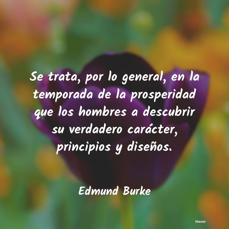 Frases de Edmund Burke