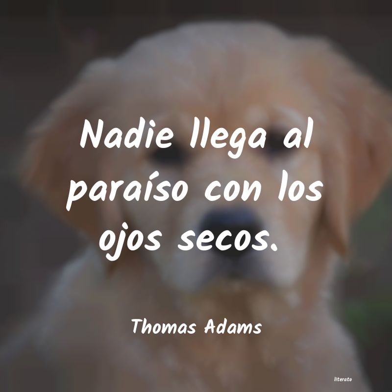 Frases de Thomas Adams