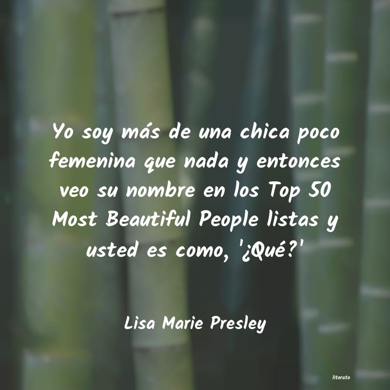 Frases de Lisa Marie Presley