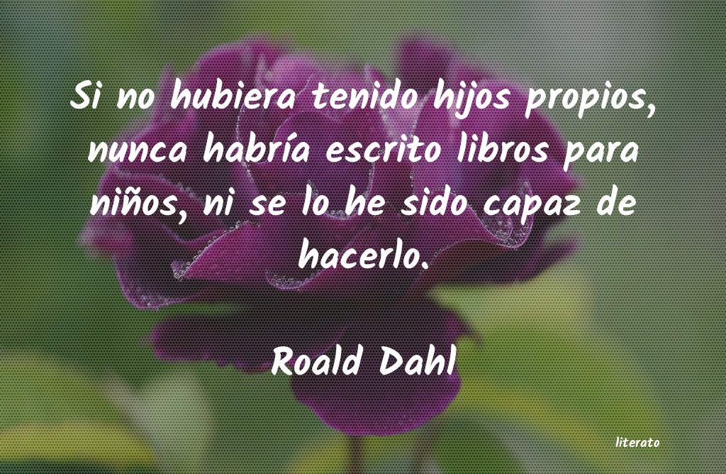 frases de Roald Dahl