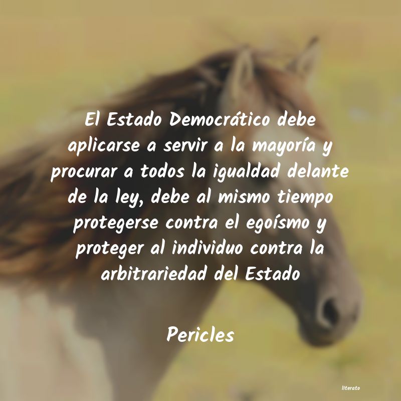 Frases de Pericles