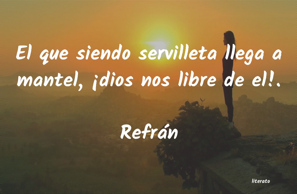 Frases de Refrán