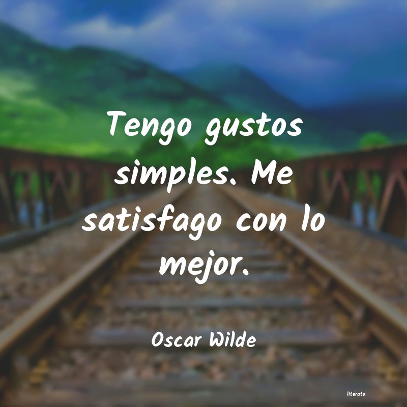 Frases de Oscar Wilde