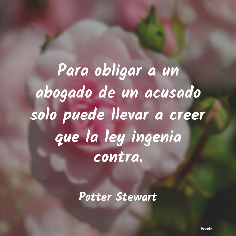 Frases de Potter Stewart