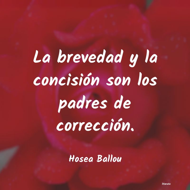 frases de Hosea Ballou