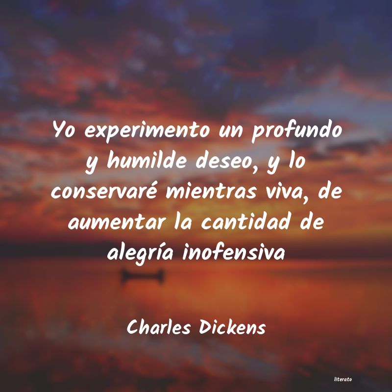 frases de Charles Dickens