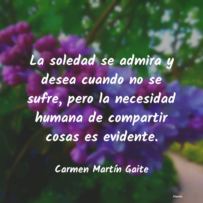 Frases de Carmen Martín Gaite