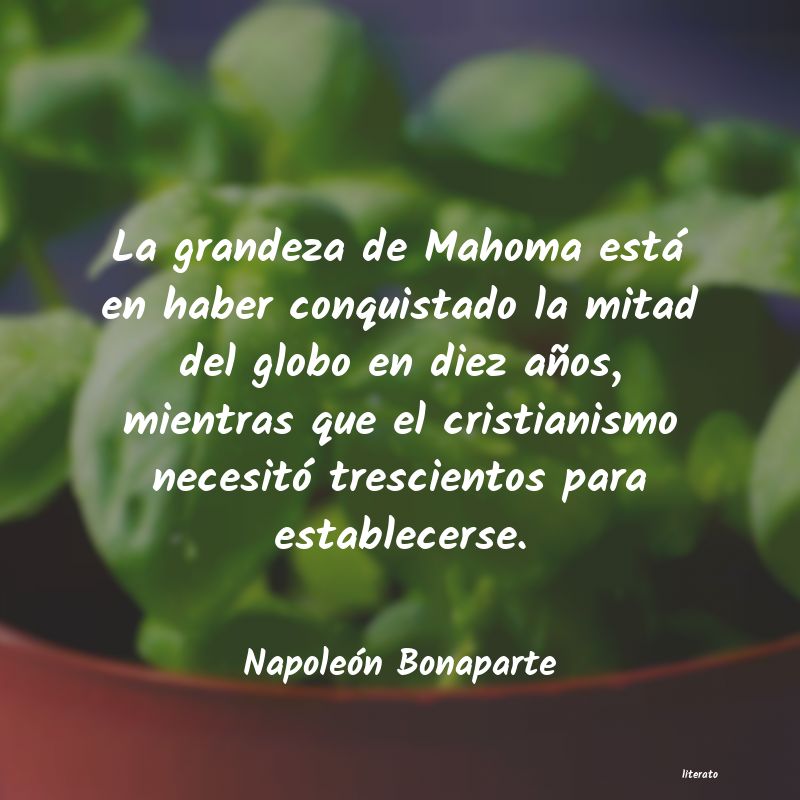 Frases de Napoleón Bonaparte